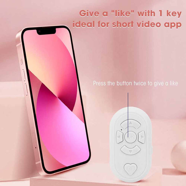 Stela Smartphone Bluetooth Remote Controller for Instagram Reels, YouTube Shorts etc iPhone & Android