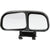Stela 3R-027 360° Wide Angle, Adjustable, Double View, Convex Curvature, Blind Spot And Parking Mirror suitable for all Cars- Left Side Mount