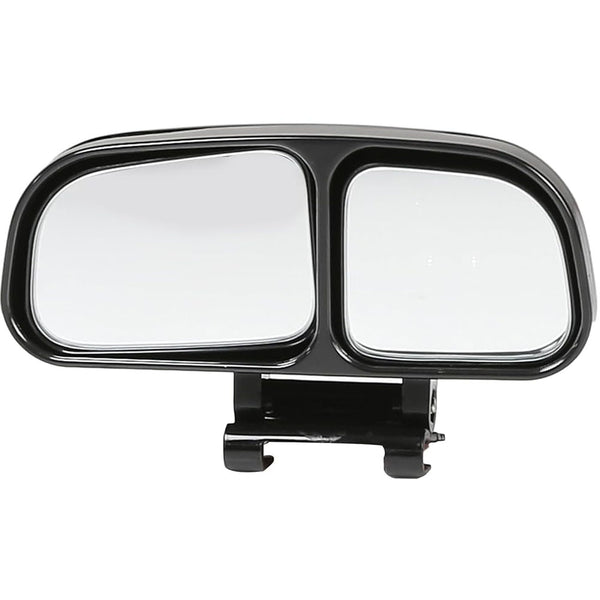 Stela 3R-027 360° Wide Angle, Adjustable, Double View, Convex Curvature, Blind Spot And Parking Mirror suitable for all Cars- Left Side Mount