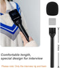 Stela Microphone Interview Handle Interview GO Handheld Adapter with Foam for RODE Wireless GO DJI Mic Lark150 and Other Wireless Transmitter with Cold Shoe StarRig-S