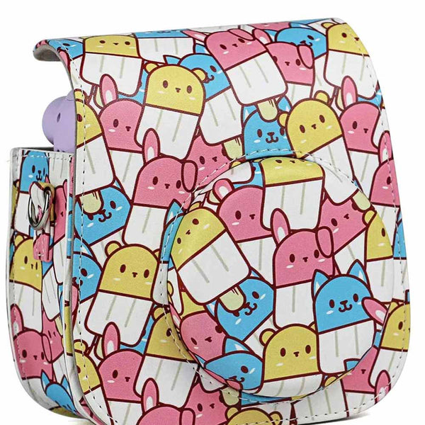 STELA Instax Mini 11 Instant Camera with Adjustable Strap Compatible with Fujifilm Instax Mini 11 Instant Camera(Animal ice Cream)