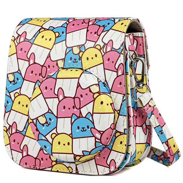 STELA Instax Mini 11 Instant Camera with Adjustable Strap Compatible with Fujifilm Instax Mini 11 Instant Camera(Animal ice Cream)