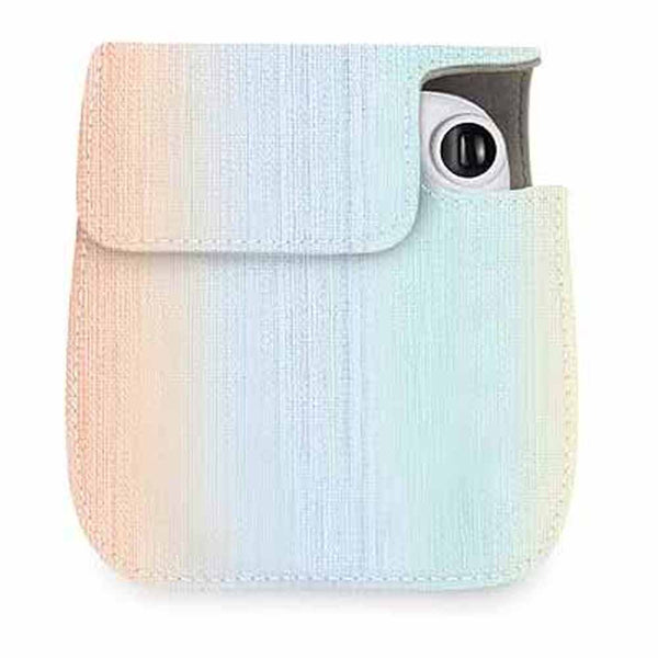 STELA instax mini 11 PU Leather Camera Case with Adjustable StrapCompatible with Fujifilm Mini 11 Instax Camera (Rainbow Color)