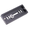 Stela PU-100A Quick Release Plate, 100mm Long Plate with 1/4"-20 Mounting Screw for Benro B0 B1 B2 J0 J1 N1 Arca Swiss Tripod Ball Head