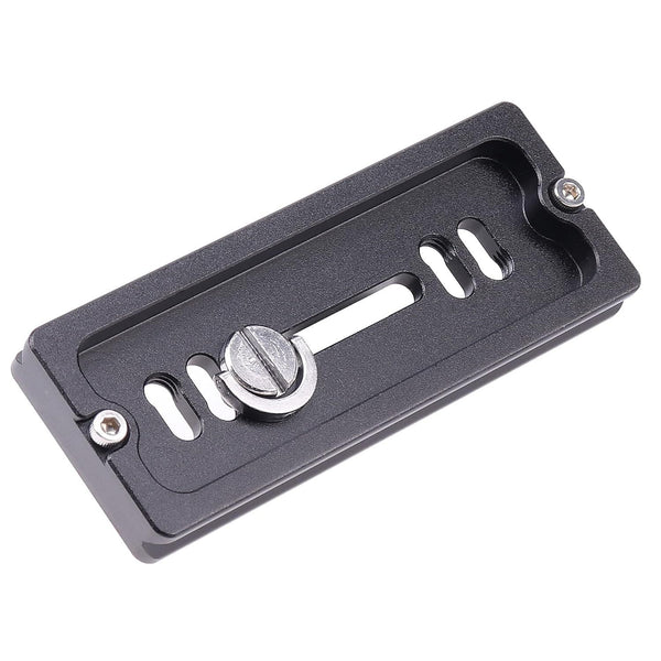 Stela PU-100A Quick Release Plate, 100mm Long Plate with 1/4"-20 Mounting Screw for Benro B0 B1 B2 J0 J1 N1 Arca Swiss Tripod Ball Head