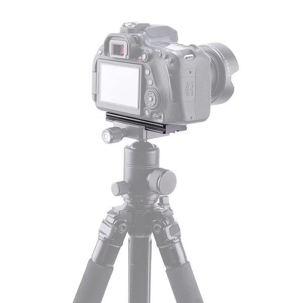 Stela PU-100A Quick Release Plate, 100mm Long Plate with 1/4"-20 Mounting Screw for Benro B0 B1 B2 J0 J1 N1 Arca Swiss Tripod Ball Head