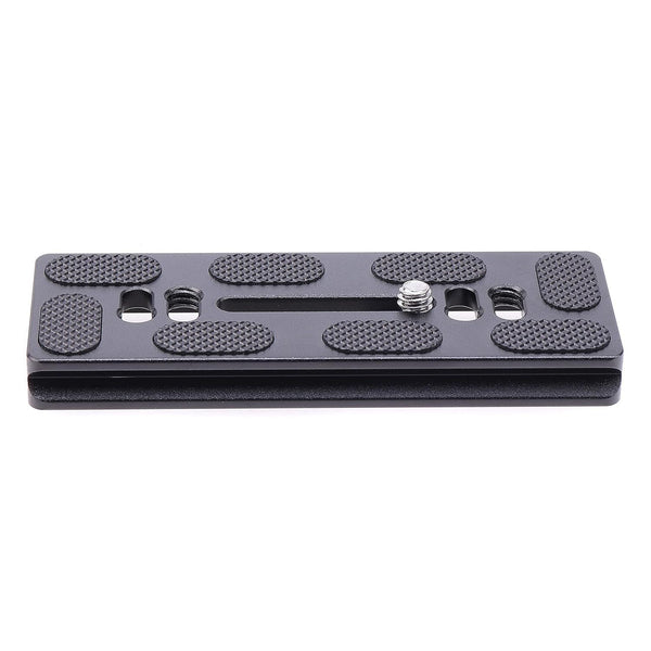 Stela PU-100A Quick Release Plate, 100mm Long Plate with 1/4"-20 Mounting Screw for Benro B0 B1 B2 J0 J1 N1 Arca Swiss Tripod Ball Head