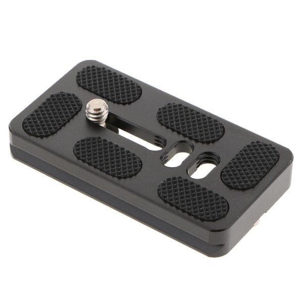 Stela Pu-70A Camera Quick Release Plate Universal Mount for Tripod Ball Head .W/ 1/4 Inch Standard Screw Compatible with Arca Swiss | Metal Alloy