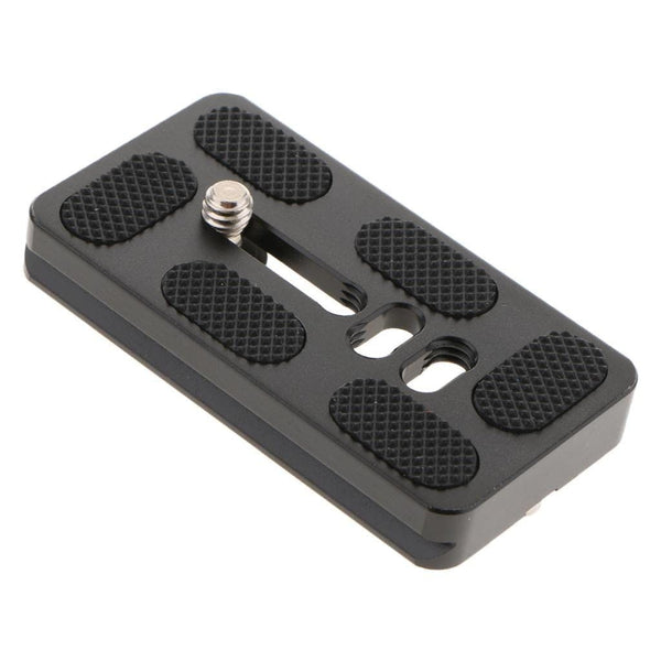 Stela Pu-70A Camera Quick Release Plate Universal Mount for Tripod Ball Head .W/ 1/4 Inch Standard Screw Compatible with Arca Swiss | Metal Alloy
