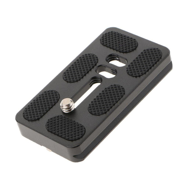Stela Pu-70A Camera Quick Release Plate Universal Mount for Tripod Ball Head .W/ 1/4 Inch Standard Screw Compatible with Arca Swiss | Metal Alloy