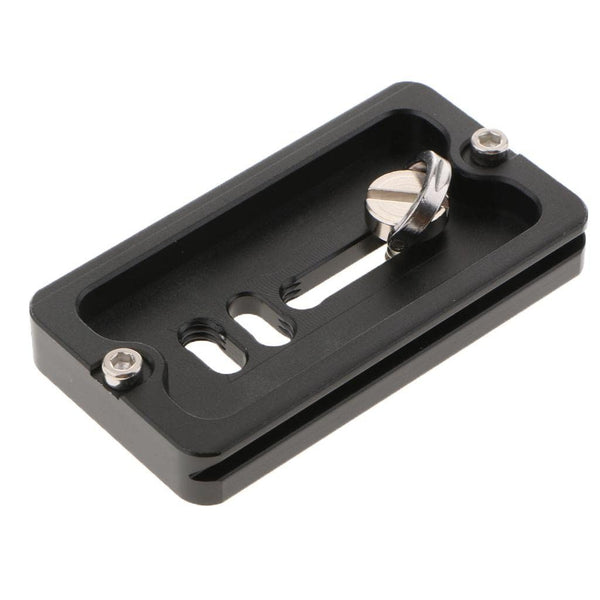 Stela Pu-70A Camera Quick Release Plate Universal Mount for Tripod Ball Head .W/ 1/4 Inch Standard Screw Compatible with Arca Swiss | Metal Alloy