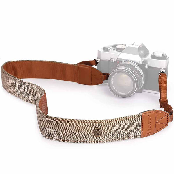 STELA Adjustable Camera Shoulder Strap – Anti-Slip, Comfort-Padded Sling Strap Compatible with DSLR, Mirrorless & Action Cameras