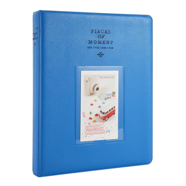 Stela 128 Pockets Mini Photo Album Compatible with Fujifilm Instant Mini 70 Polaroid PIC-300P Film Instant Camera & Name Card