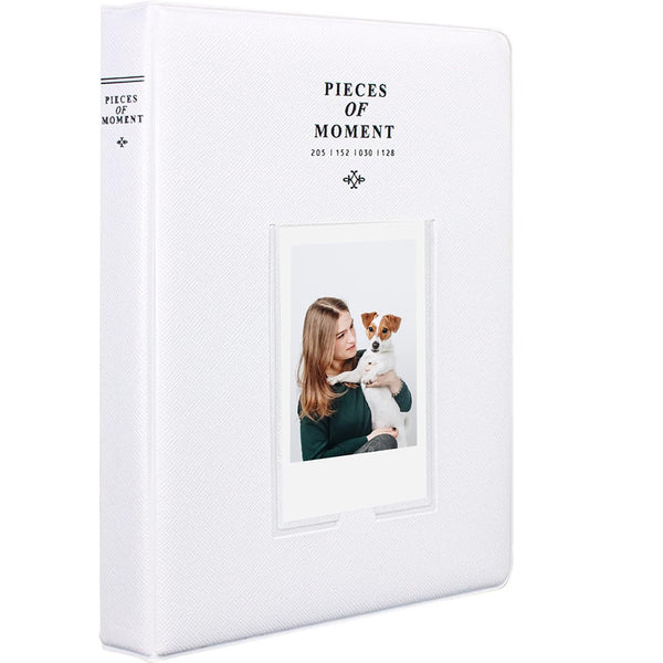Stela 128 Pockets Mini Photo Album Compatible with Fujifilm Instant Mini 70 Polaroid PIC-300P Film Instant Camera & Name Card