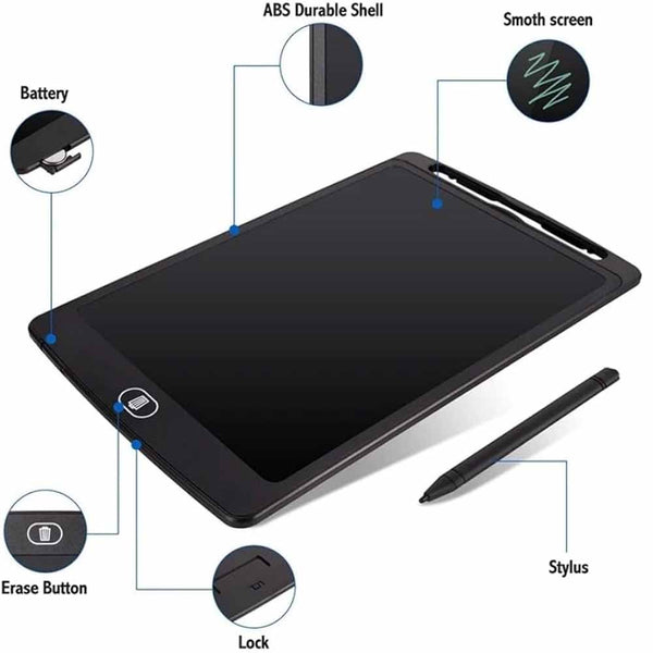 Stela 12 Inch Large Screen Drawing LCD Writing Tablet for Kids & Adults
