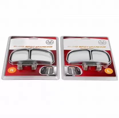 Stela Manual Blind Spot Mirror For Universal For Car Universal For Car (Right, Left)