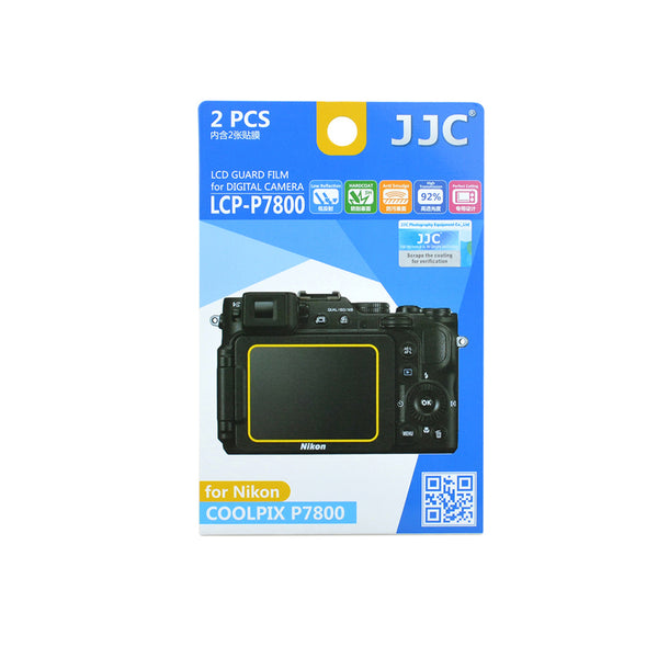 JJC LCP Nikon Coolpix P7800 Screen Protector