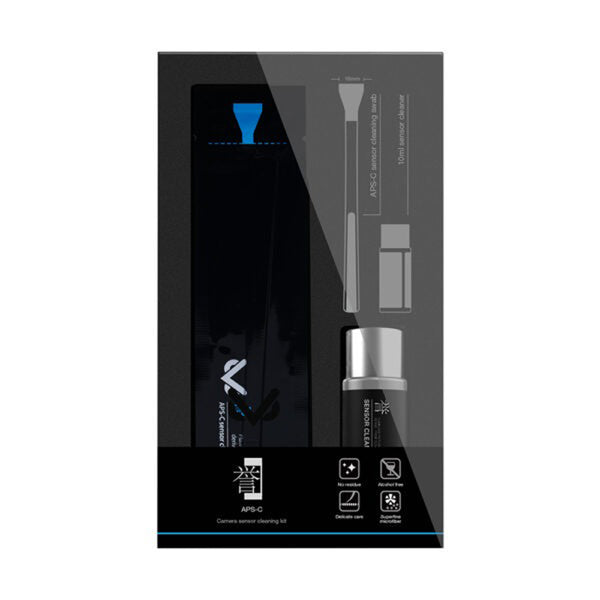 VSGO VS-S01E Professional Camera Cleaning Kit Micro Four Thirds 4/3 Sensor Cleaning Swabs 6pcs 12mm and 10ml Cleaner Compatible for DSLR Cameras