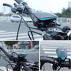 Stela 2 in 1 Rechargeable Bicycle Horn and Front LED Light (3 Lighting Modes) with Micro USB Charging