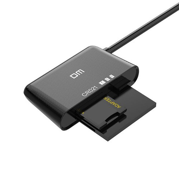 stela DM CR021 USB3.0 Card Reader 3 in 1 SD TF CF Card Adapter 512GB Read High Speed Transmission