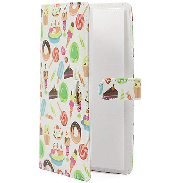 Stela 96 Pockets Mini Film Photo Album Book for Fujifilm Instax Mini LiPlay (Ice Cream)