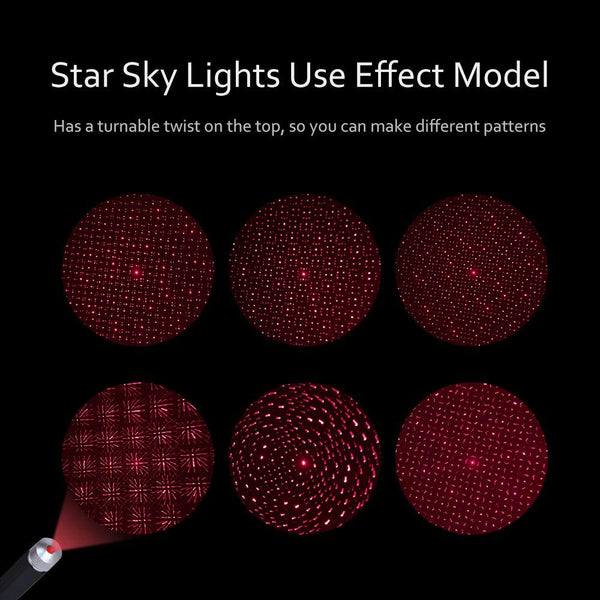 Stela USB Star Lights with Mini Disco Light, Night Lights