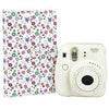 Stela 96 Pockets Mini Film Photo Album Book for Fujifilm Instax Mini LiPlay (Flawer White)