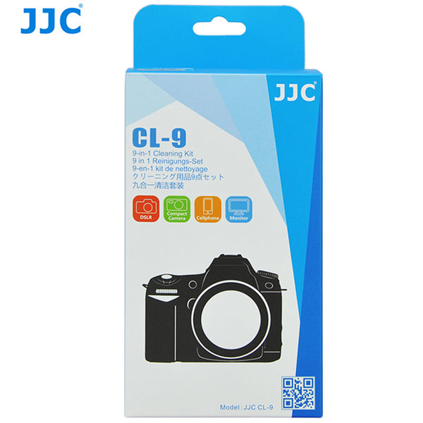 JJC CL-9 Nine-in-One Cleaning Kit for Lens and Cameras