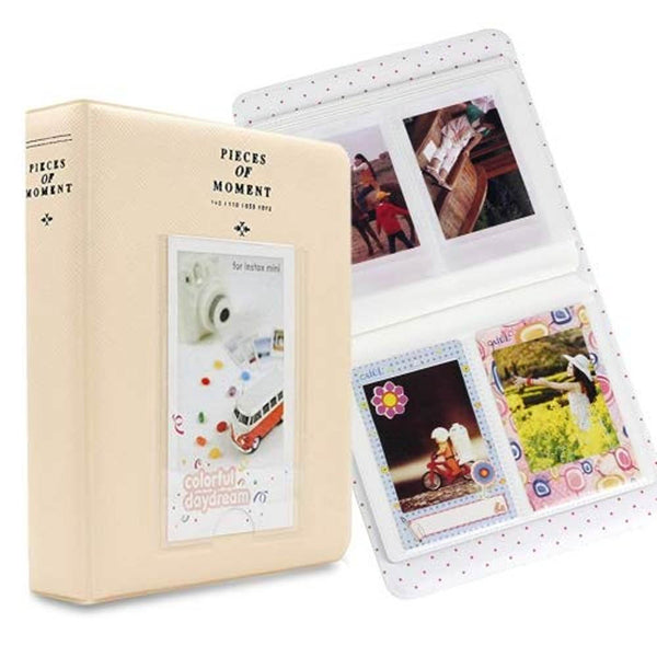64-Pocket Photo Album for Fujifilm Instax Mini Photos (Sky Blue)