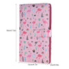 Stela 96- Page Pocket Mini Album Stamp Album Scrapbook Mini Creative Photo Album (Flamingo pink)