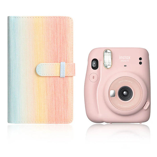Stela 96 Pockets Mini Film Photo Album Book Compatible with Instant Mini LiPlay 11 9 8 7s 70 90 Link Instant Camera 3 Inch Polaroid Picture Name Card Holder (rainbow color)