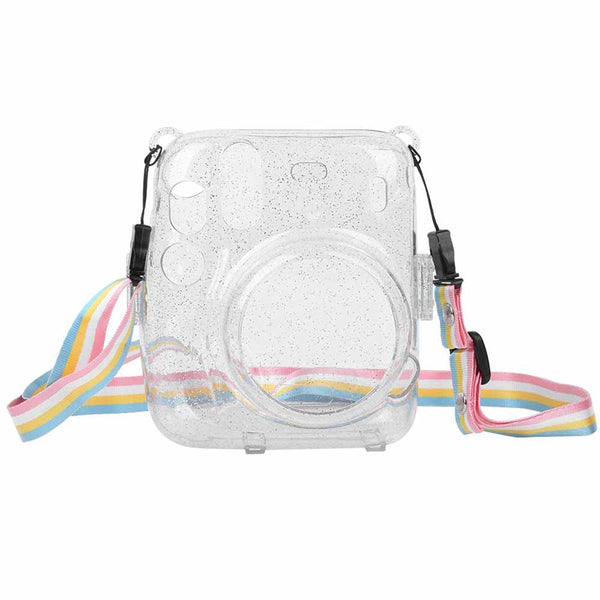 Stela Transparent Glitter Camera Protective Case