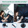 Stela Car Windshield Sun Shade Umbrella, UV Reflecting Foldable Front Car Sunshade Umbrella
