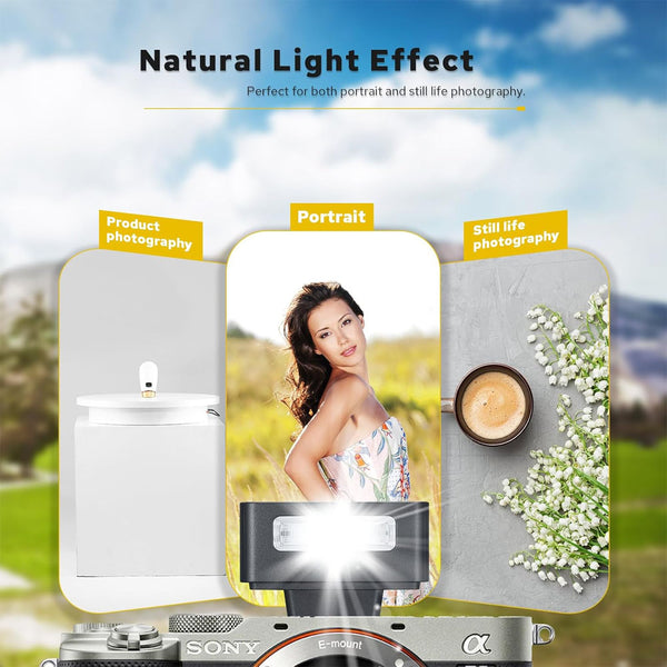 Godox iM20 Camera Flash, Built-in 470mAh Battery with 5 Levels Flash Power for Canon/Sony/Fuji/Nikon/Panasonic/Olympus, for Cameras with Single-Contact Hotshoe