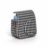 STELA instax mini 11 Camera Pouch Bag Compatible with Fujifilm instax Mini 11 (Black and White Squares)