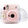 Stela Instax Mini 11 9 8 Camera Bag Transparent Daisy Gypsophila Case Camera Bag