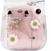 Stela Instax Mini 11 9 8 Camera Bag Transparent Daisy Gypsophila Case Camera Bag