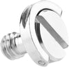 Stela Ls093 Camera Mount Screw 1/4 Inch D-ring Screw Iron Quick Release Screw (pack of 2)