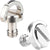 Stela Ls093 Camera Mount Screw 1/4 Inch D-ring Screw Iron Quick Release Screw (pack of 2)
