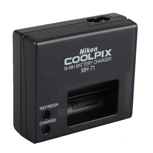 Nikon MH-71 AC AA Battery Charger to recharge the Ni-MH EN-MH1 AA rechargeable batteries