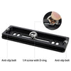 Stela PU-120B Quick Release Plate Camera Plate or Arca Swiss DSLR Camera Tripod Head