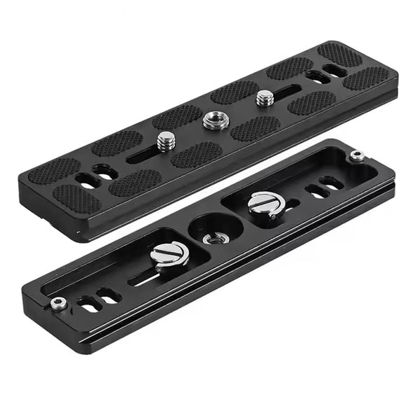 Stela PU-150B 150mm Camera Long Focus Lens Base Slider Quick Release Plate for Digital Video Camera