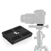 Stela PU-50B Quick Release Plate Base Ball Head Bracket 1/4'' for ARCA Swiss Type