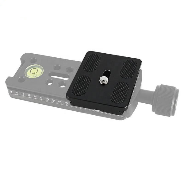 Stela PU-50B Quick Release Plate Base Ball Head Bracket 1/4'' for ARCA Swiss Type