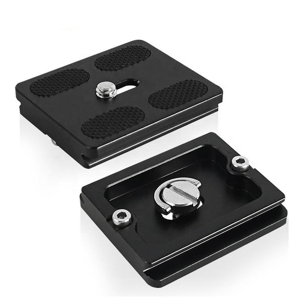 Stela PU-50B Quick Release Plate Base Ball Head Bracket 1/4'' for ARCA Swiss Type