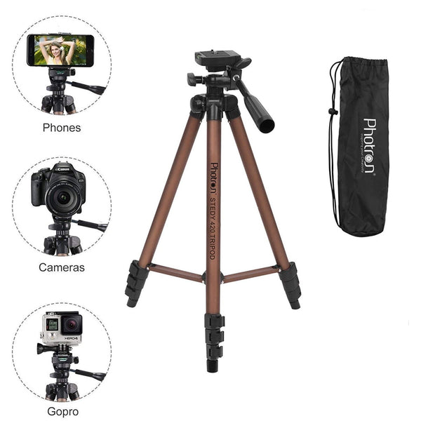 Photron Stedy 420 Tripod 127 cm (50 Inch) with Mobile Holder