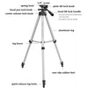 Photron Stedy 420 Tripod 50 Inch(127cm) with Mobile Holder for Smart Phone, Camera, Mobile phone (Silver)