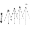 Photron Stedy 420 Tripod 50 Inch(127cm) with Mobile Holder for Smart Phone, Camera, Mobile phone (Silver)