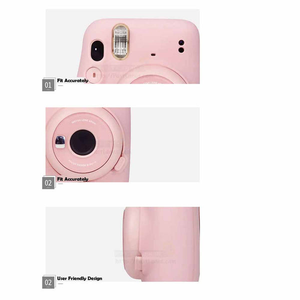 Stela Silicone Protective Camera Case Compatible with/for Fujifilm Instax mini 11