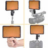 Tolifo PT-176S LED Video Light Panel – 176 LEDs, 5600K Daylight, Dimmable On-Camera Fill Light without battery